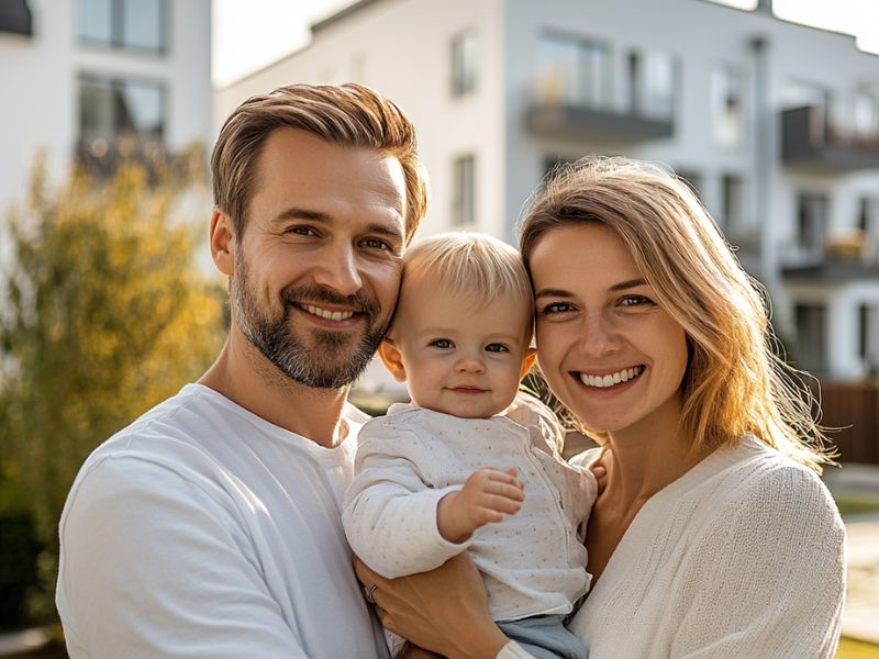 Sophie & Matteo – Ein Immobilien-Sparschwein für den kleinen Luca